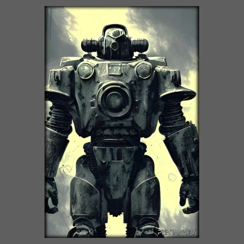 Kampfbot Robot Super Soldier Machine Warrior