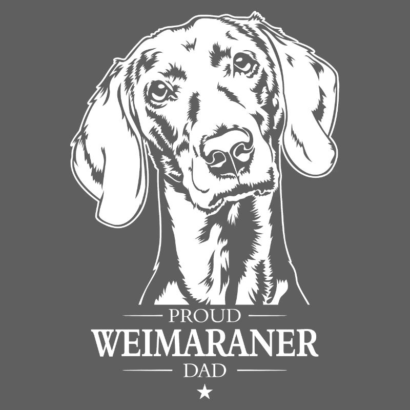 Braque de Weimar Papa Chiens Chien Chasse Chiens Wilsigns