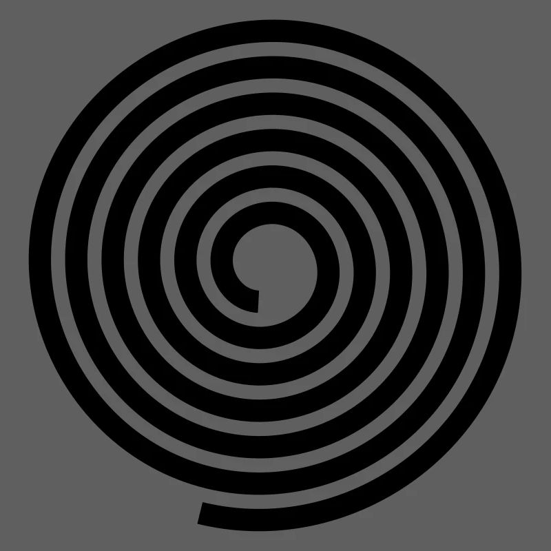Spirals pattern vector template