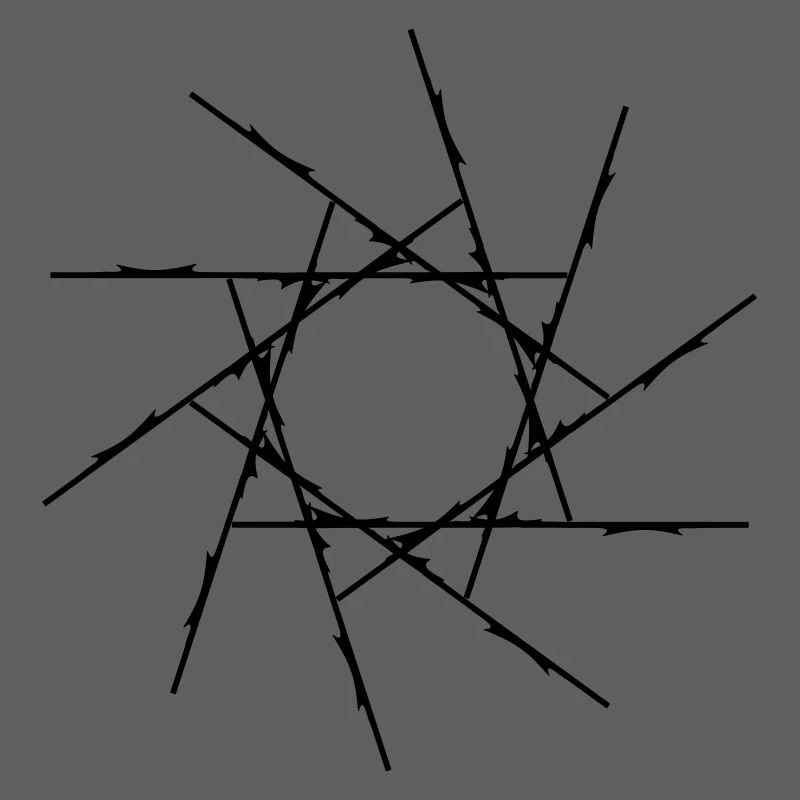 Objet Lens | Lignes gyroscopiques | Graphique vectoriel