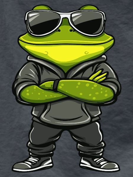 Frog Comic Cool