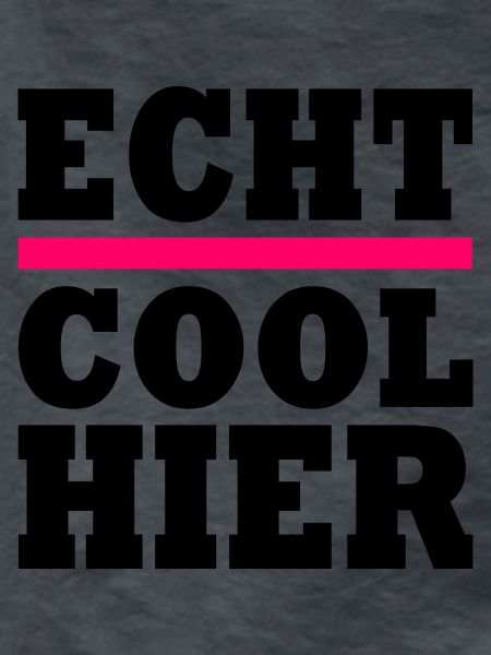 Echt cool hier
