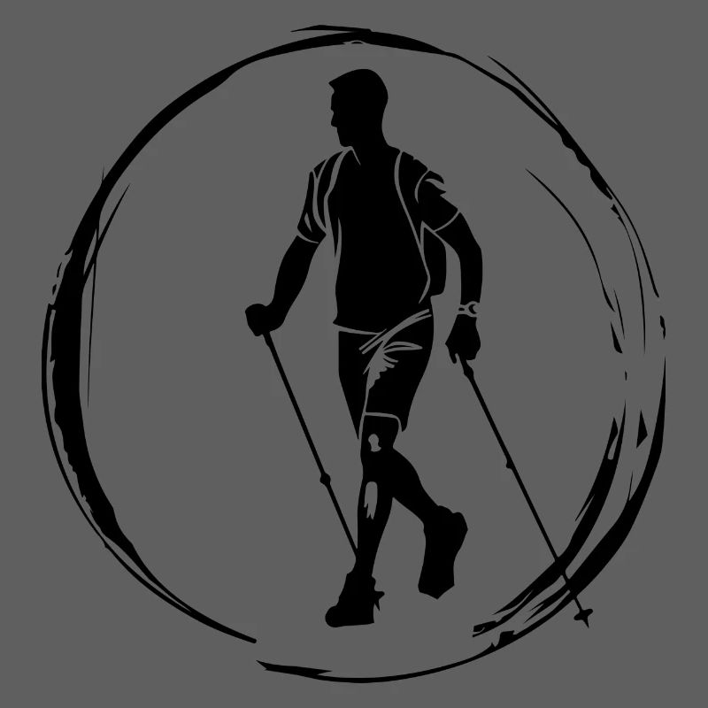 Nordic Walking Mann