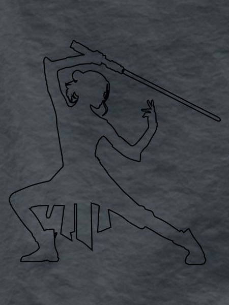 femme lightsaber