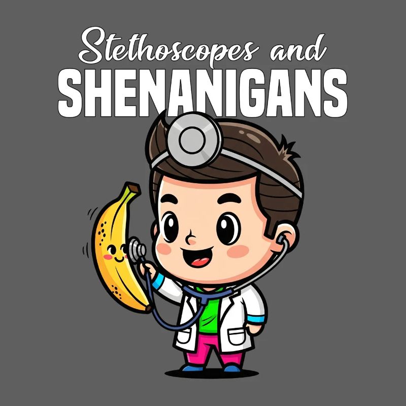 STETHOSCOPES AND SHENANIGANS - DOCTOR GIFT