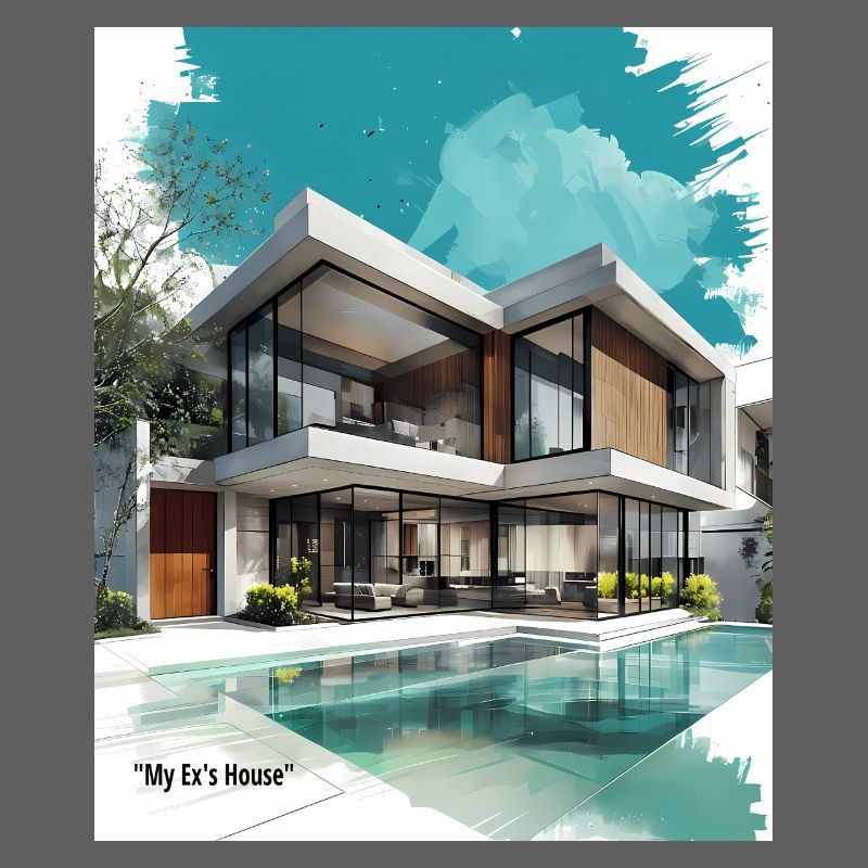 Ex' moderne Villa am Pool