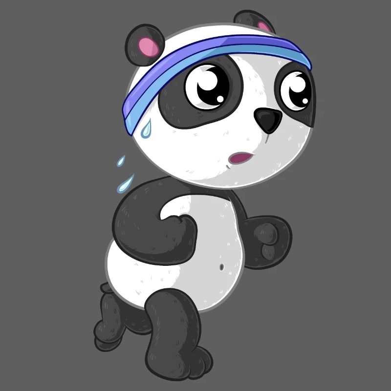 Panda de remise en forme