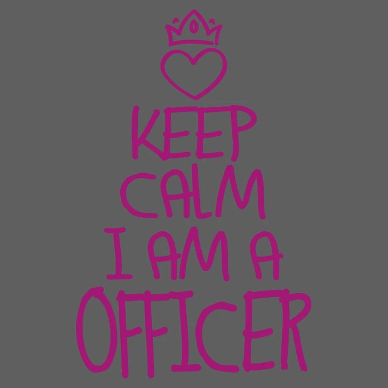 Keep Calm Offizier cool Offizier Geschenk