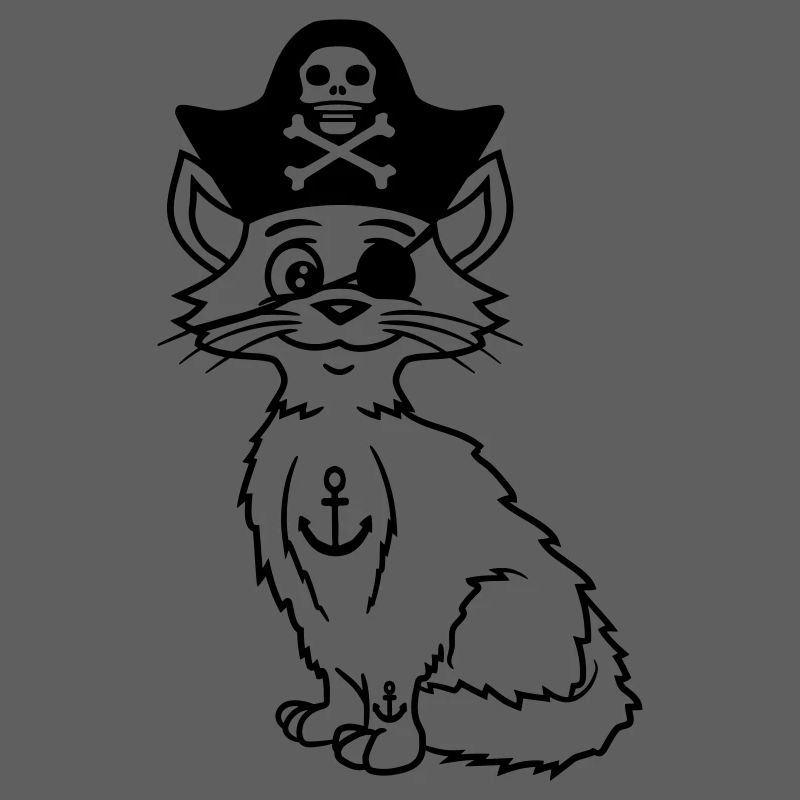 Mignon Pirate Chats Buccaneer Oeil Patch Chapeau Costume