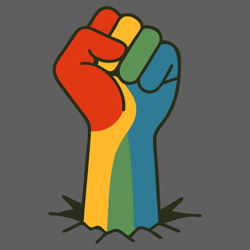 Regenbogenfaust PRO DIVERS | LGBTQR+