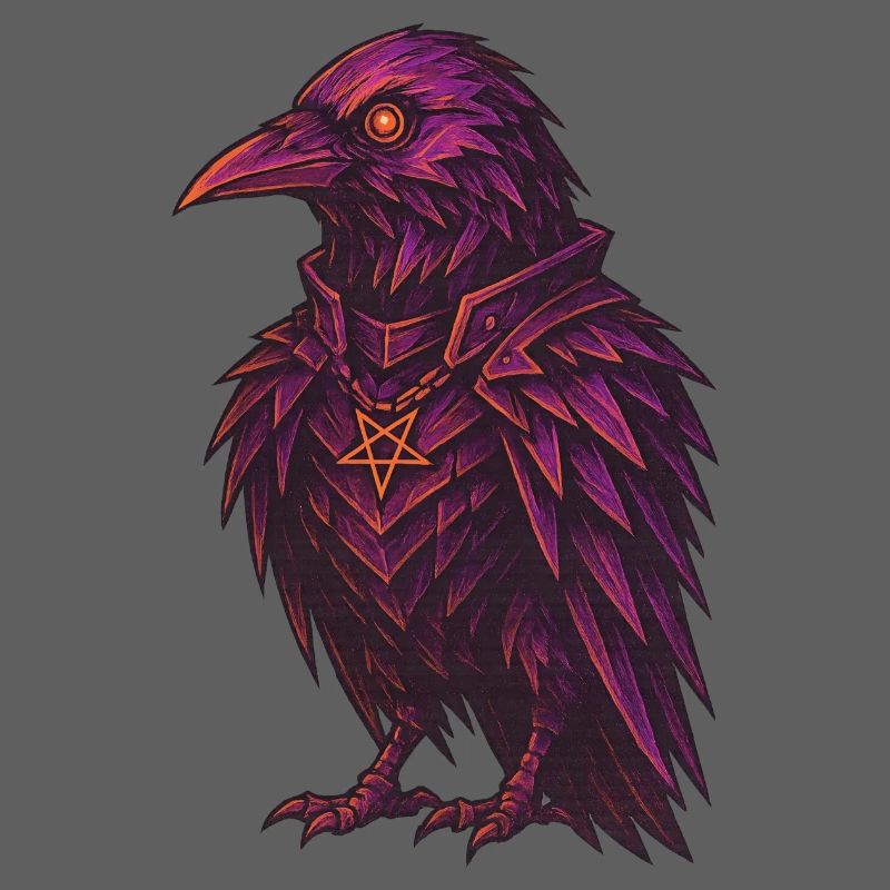 gothic crow/raven