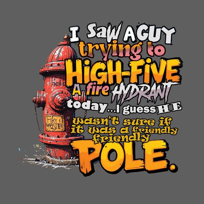 High Five on a Fire Hydrant