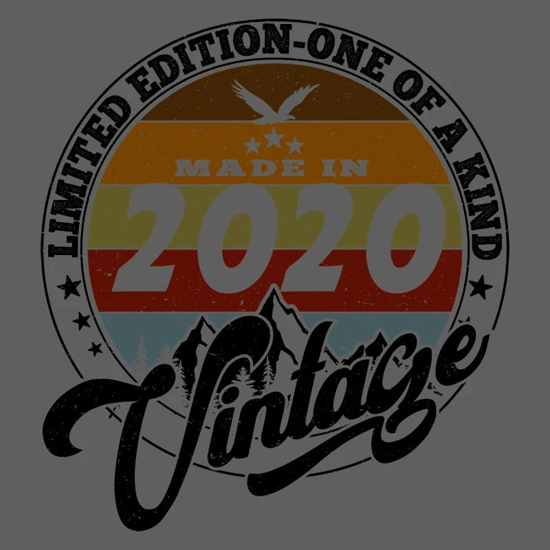 Vintage élégant : 2020 Cadeau rétro 2020 2025