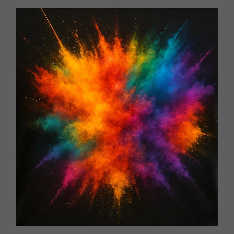Splash Smoke Multicolor Omikly Dust