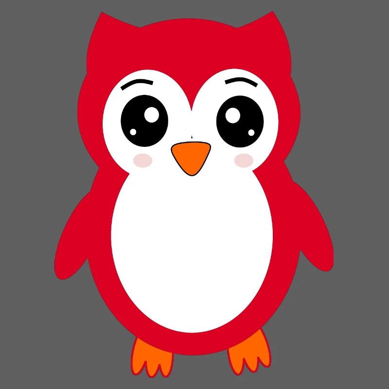 Eule rot