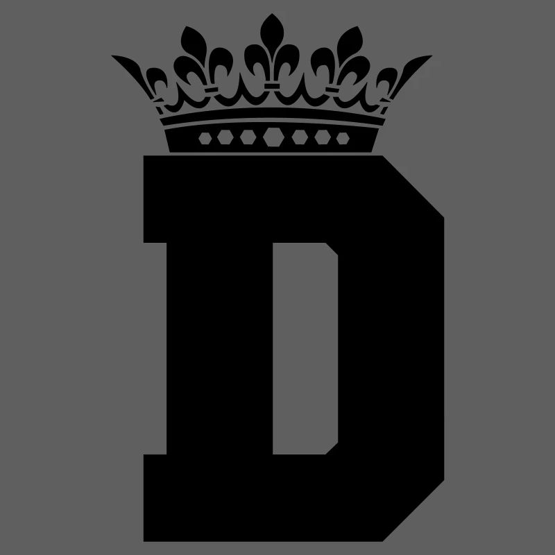 letter D Crown