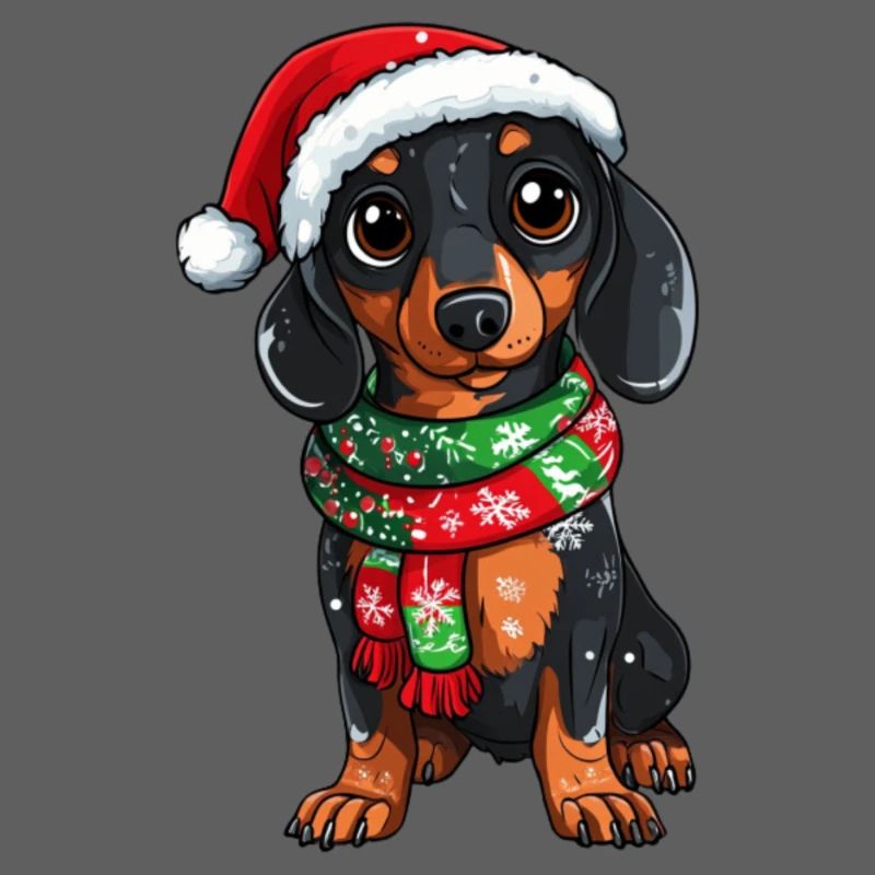 Teckel de Noël