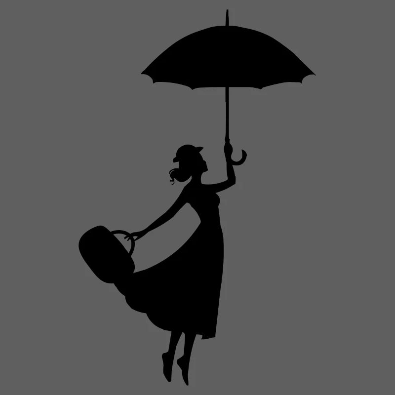 frau regenschirm