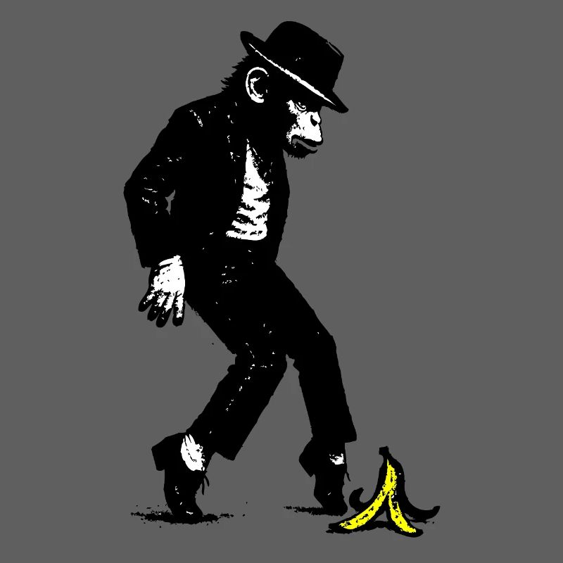 Monkey with hat
