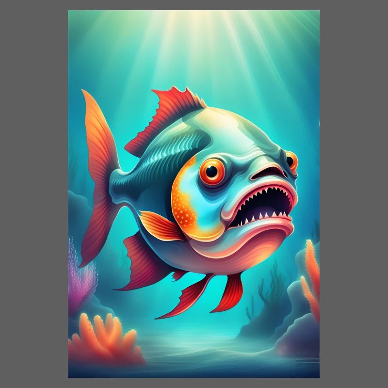 Strange looking creepy fish