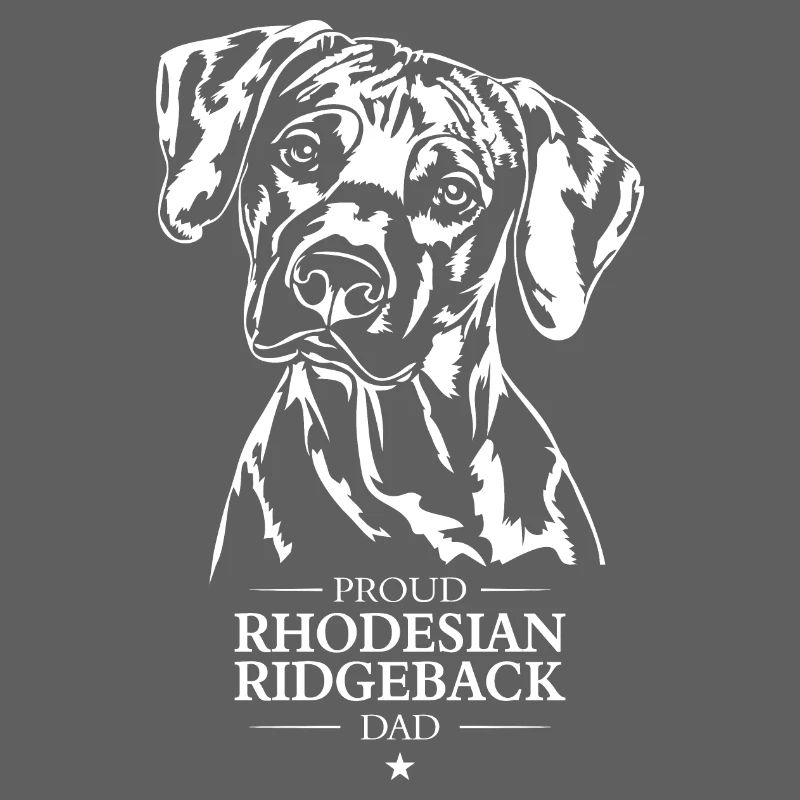 Rhodesian Ridgeback proud Dad Wilsigns