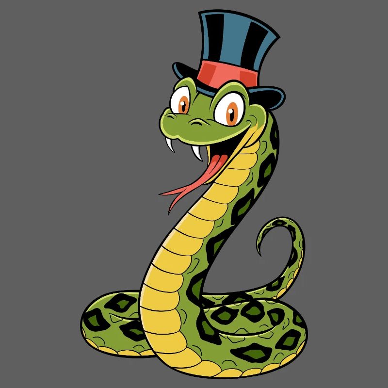 Serpent élégant