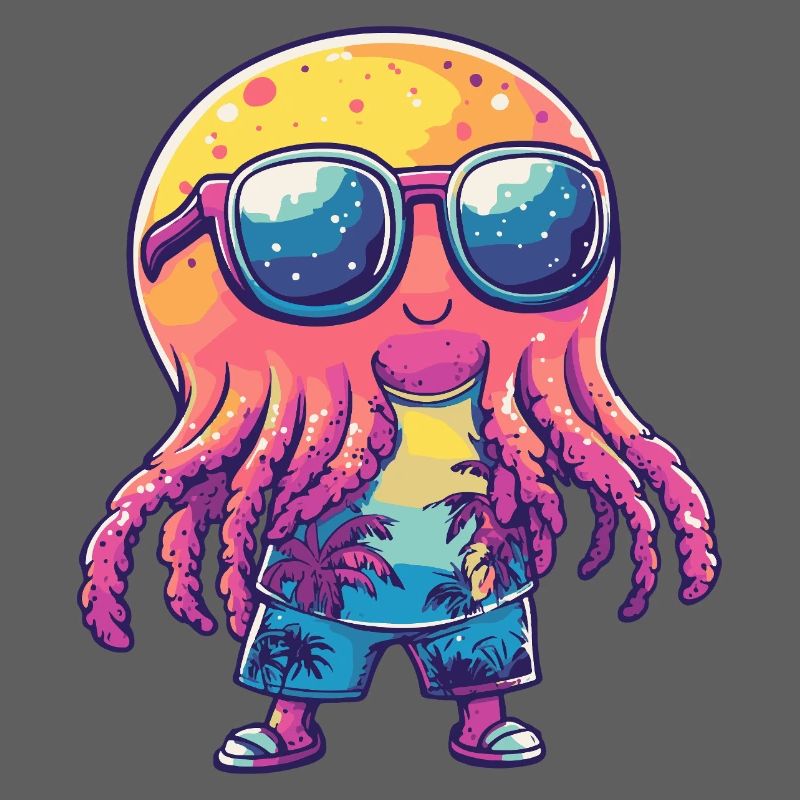 Jellyfish Comic Vacation