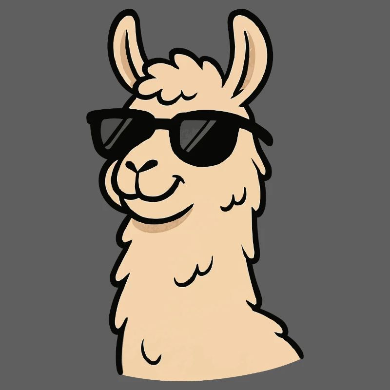 lama cool comic