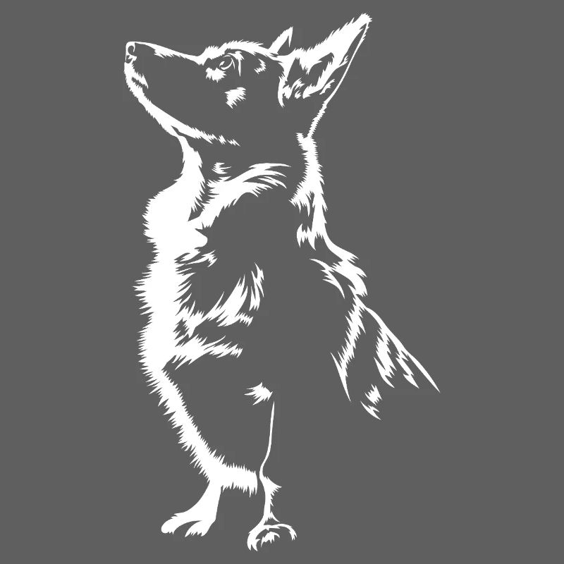 Welsh Corgi Silhouette Chiens Chien Wilsigns