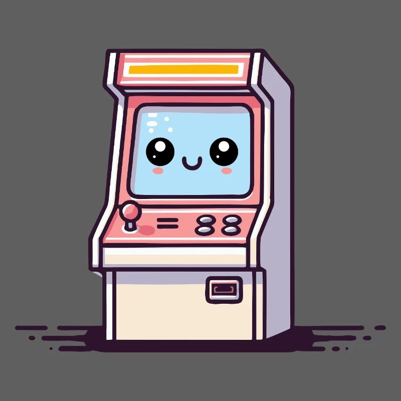 Borne d’arcade heureuse