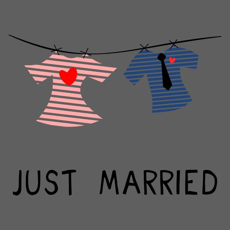 JUST MARRIED. MARRIED. ES LEBE DIE EHE