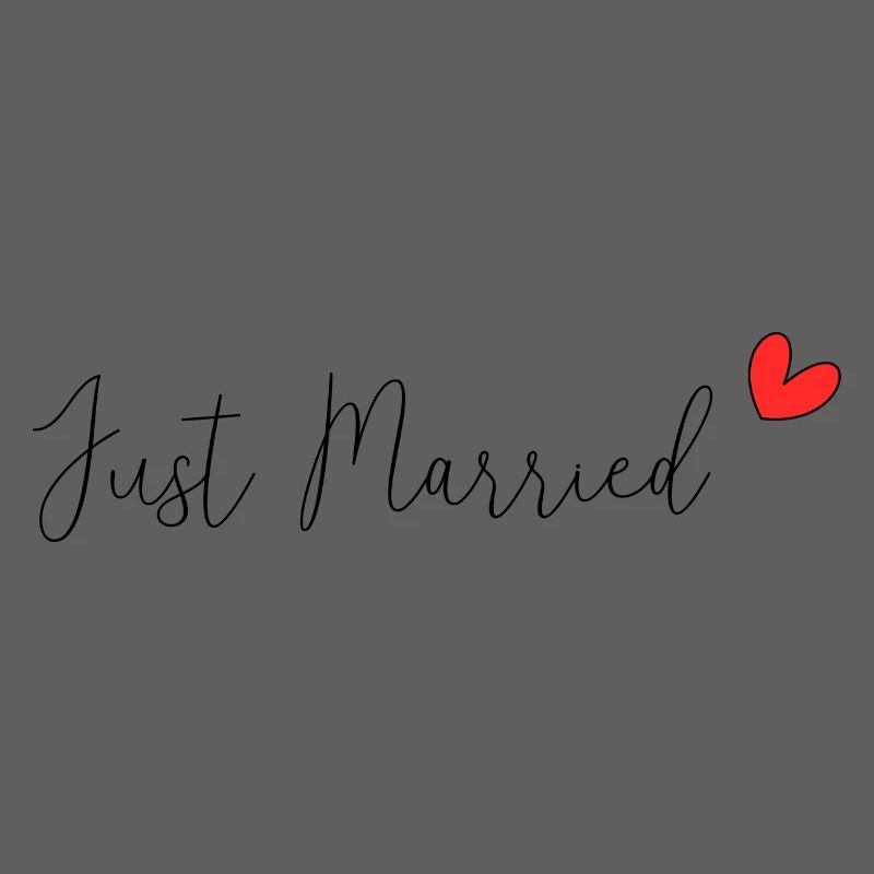 JUST MARRIED. ES LEBE DIE EHE. VALENTINSTAG