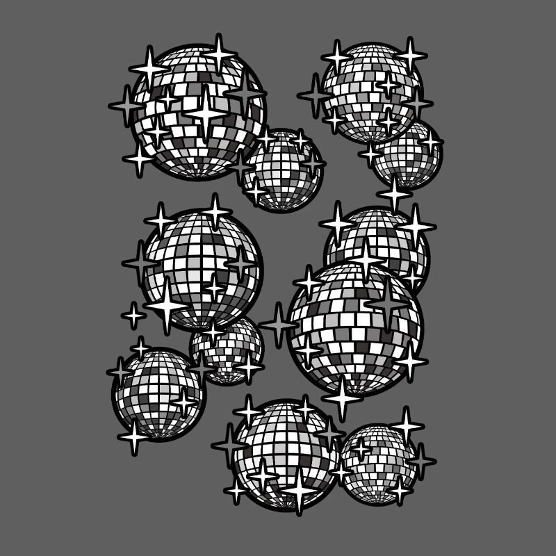 Mirrorballs noir