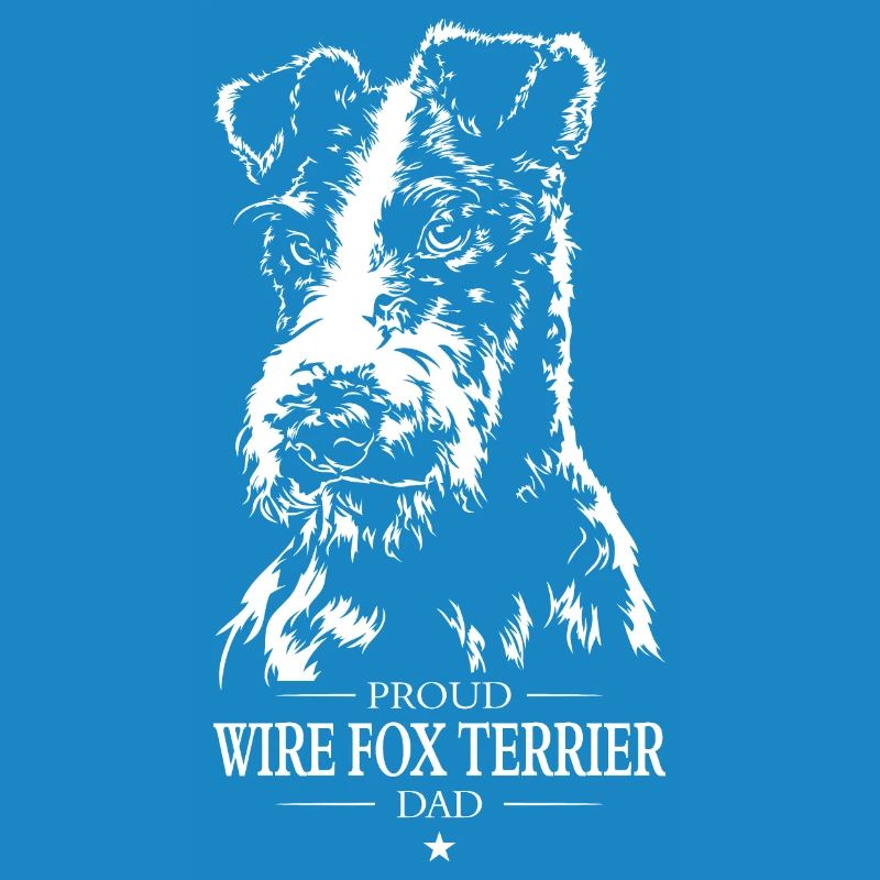 Wire Fox Terrier Dad Hunde Foxterrier Wilsigns