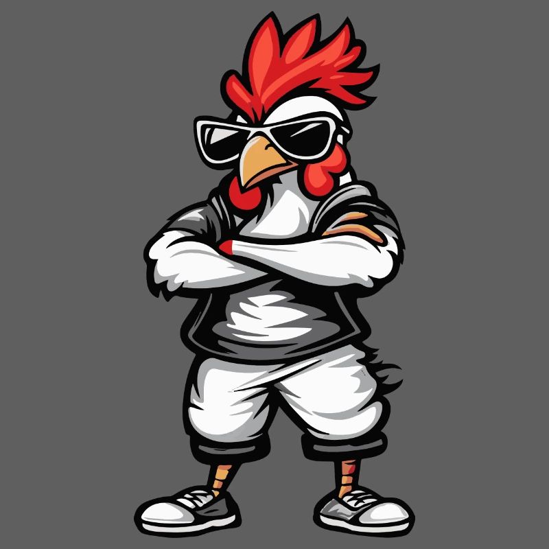 Rooster Comic Cool