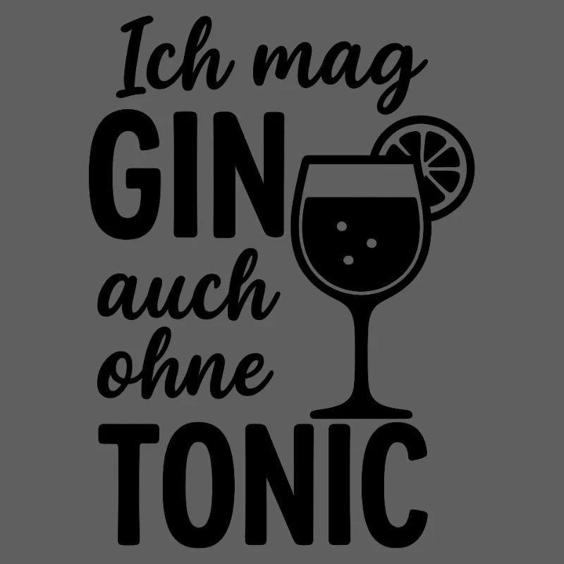 Gin without tonic