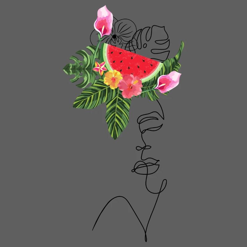 Pastèque Lady Lineart
