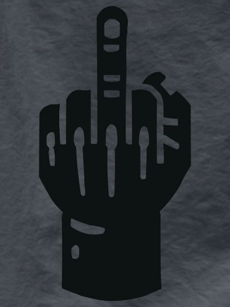 mittelfinger hand
