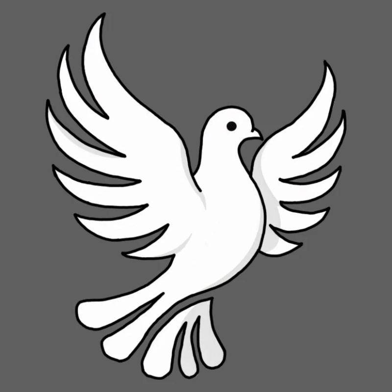 Conception simple en forme de pigeon