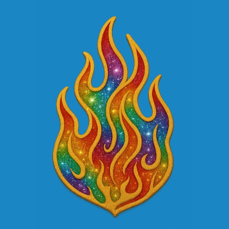 Rainbow Fire Patch