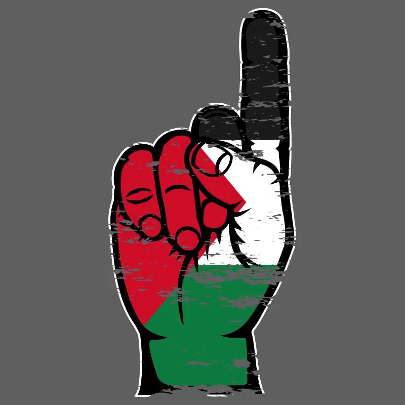 Drapeau de la Palestine numéro 1 utilisé