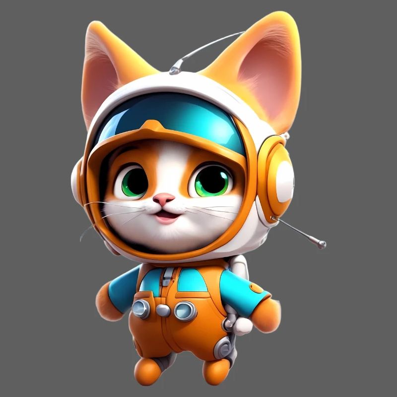 Astronaut Kätzchen