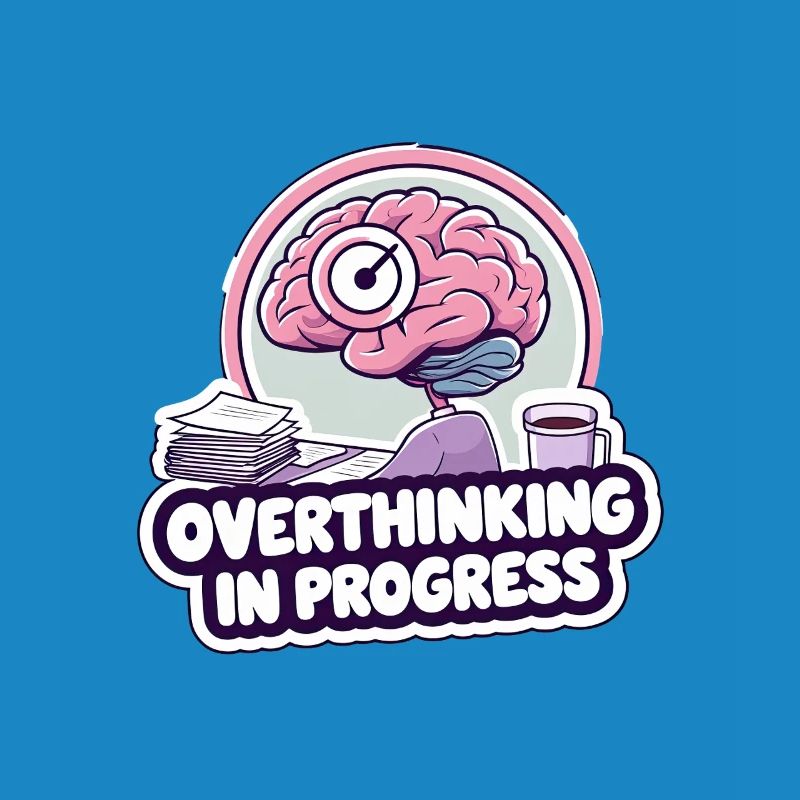 Overthinking in Progress – Funny Brain