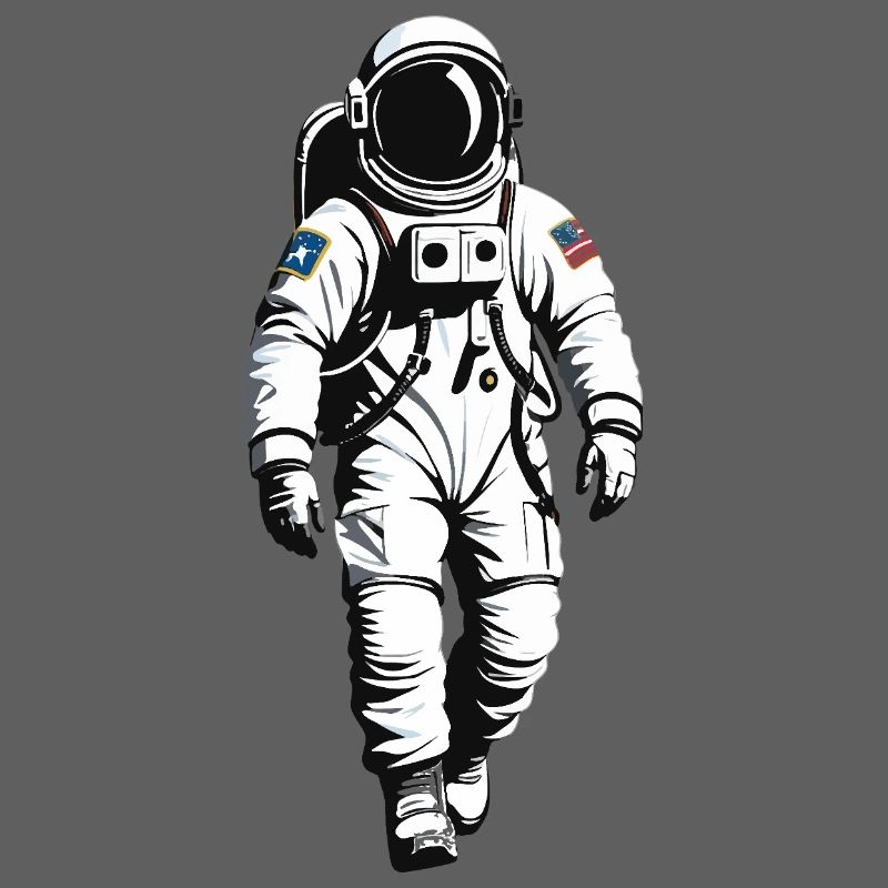 Astronaute - Profession Design Sticker