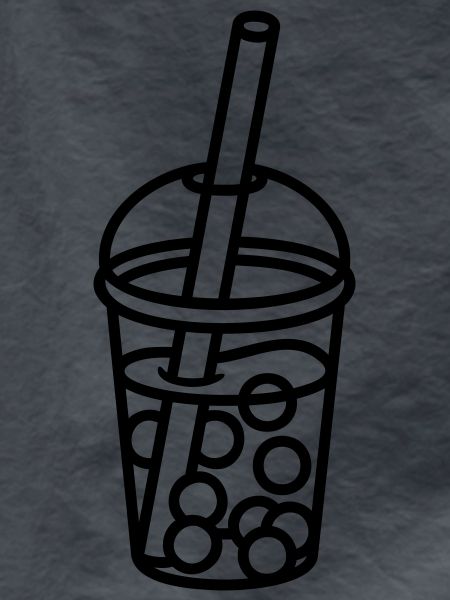 Comic Bubble Tea Design