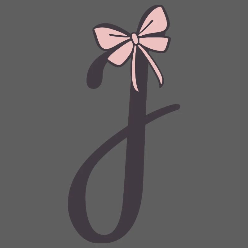 Ruban Lettre Initiale J
