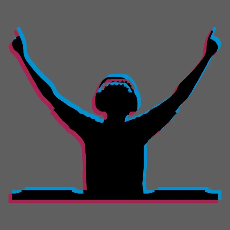 3D effect DJ