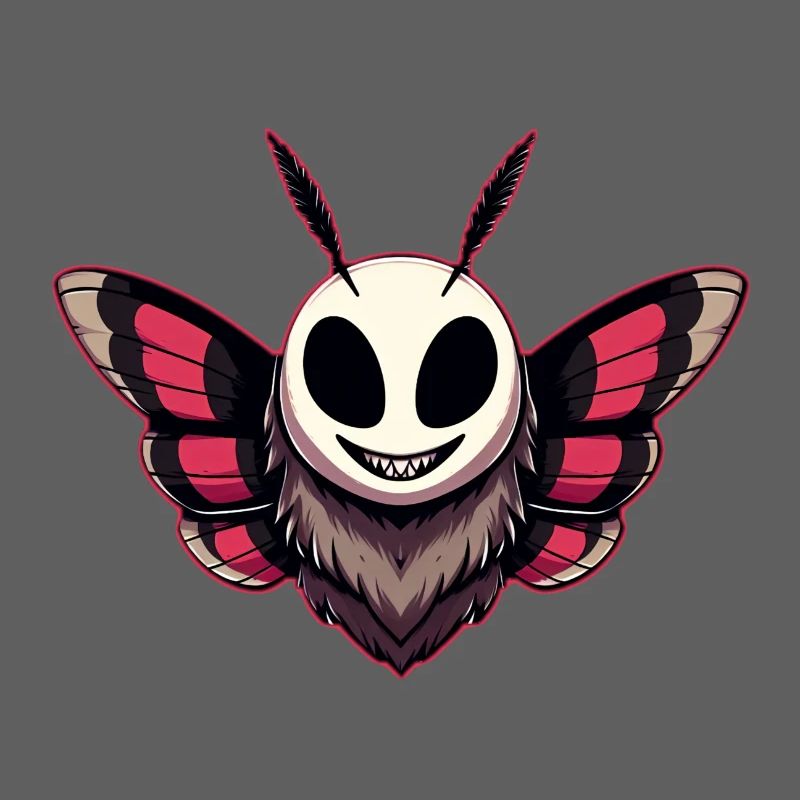 Papillon de nuit maléfique - Cryptide de papillon de nuit
