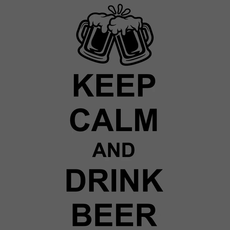 Spruch Keep Calm Beer