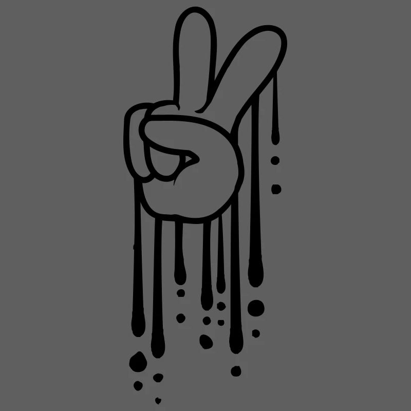 Gouttes de Graffiti Peace